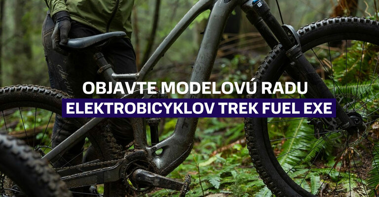 Objavte modelovú radu elektrobicyklov Trek Fuel EXe