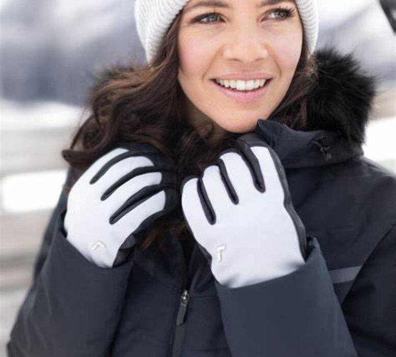 Rukavice Reusch Feather GTX black/shiny silver