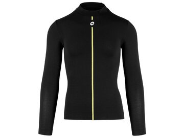 Cyklistický dres/tielko Assos Spring Fall LS Skin Layer Black