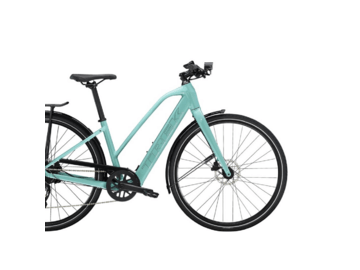 Elektrobicykel Trek FX+ 2 Stagger Blue Sage 2023