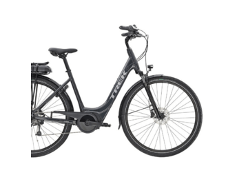 Elektrobicykel Trek Verve+ 1 Lowstep 300Wh Solid Charcoal 2023