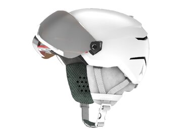 Lyžiarska prilba Atomic Savor Visor Jr White 22/23