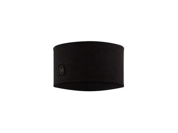 Čelenka Buff Merino Wide Headband Solid Black