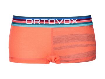 Dámske Termo Boxerky Ortovox W's 185 Rock'n'Wool Hot Pants | Coral