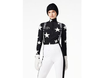 Tričko Goldbergh Galactique Ski Pully Black/White
