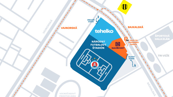 Predajňa Najšport Bratislava (OC Tehelko)