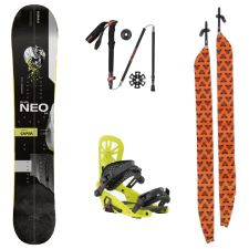 Splitboardové sety