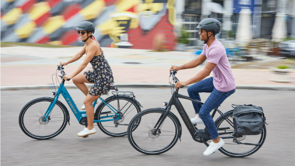 Mestské elektrobicykle Predné odpruženie (Hardtail) 