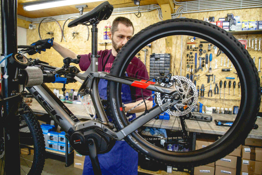 Špičkový servis bicyklov a elektrobicyklov Trek